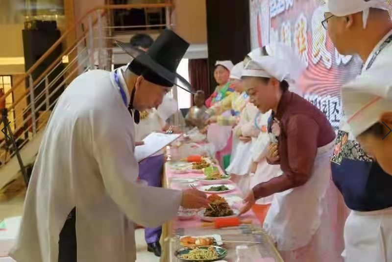 珲春市首届中国朝鲜族民俗饮食文化节暨朝鲜族民俗饮食大赛举行